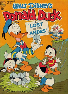 Lost in the Andes! 1949 Donald Duck comic book story