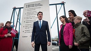 <span class="mw-page-title-main">EdStone</span> Stone tablet containing the UK Labour Partys 2015 election pledges