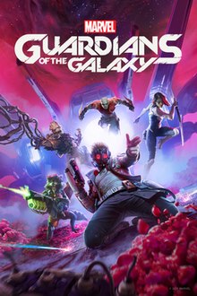 Arte de la portada del juego Guardianes de la Galaxia.jpg