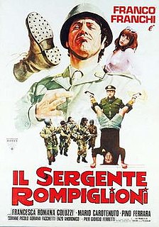 <i>Il sergente Rompiglioni</i> 1973 film by Giuliano Biagetti