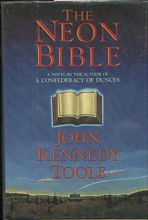 <i>The Neon Bible</i> Book by John Kennedy Toole