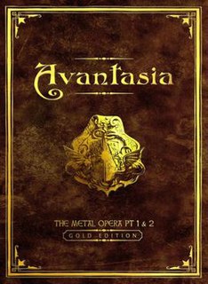 <i>The Metal Opera: Pt 1 & 2 – Gold Edition</i> 2008 box set by Avantasia