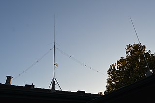 Inverted vee antenna