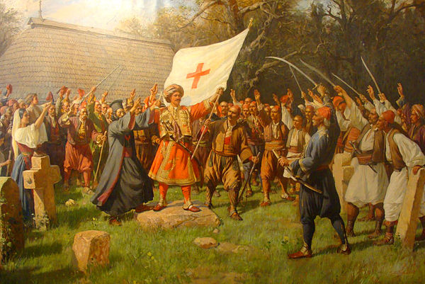 The Takovo Uprising (1889), by Paja Jovanović