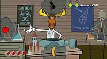 Rocky and Bullwinkle gameplay screenshot