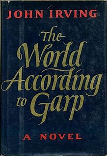 <i>The World According to Garp</i> 1978 novel by John Irving