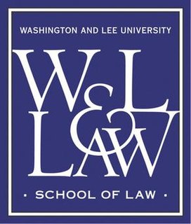 Washington and Lee University School of Law