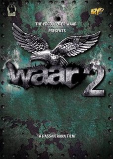 <i>Waar 2</i> 2017 film directed by Hassan Waqas Rana