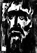 "The Prophet," woodcut, 1912.