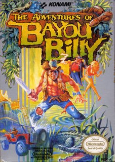 <i>The Adventures of Bayou Billy</i> 1989 video game