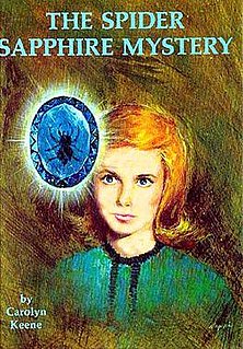 <i>The Spider Sapphire Mystery</i> Book by Harriet Adams under the pseudonym Carolyn Keene