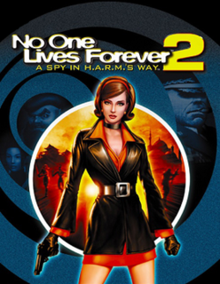 <i>No One Lives Forever 2: A Spy in H.A.R.M.s Way</i> 2002 American first person shooter video game