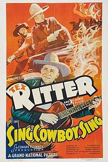 <i>Sing, Cowboy, Sing</i> 1937 film by Robert N. Bradbury (as R.N. Bradbury)