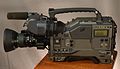 A left side view of a Betacam SX camcorder