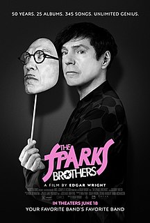 <i>The Sparks Brothers</i> 2021 documentary film directed by Edgar Wright