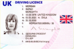 Driving licence in the United Kingdom