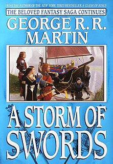 <i>A Storm of Swords</i> novel by George R. R. Martin