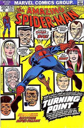 The Amazing Spider-Man #121 (June 1973). Cover art by John Romita Sr.