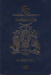 Barbados passport