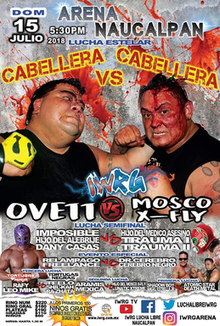 IWRG Caballera vs. Caballera červenec 2018.png