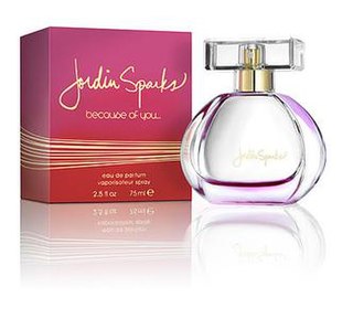 Because of You... Perfume endorsed by Jordin Sparks