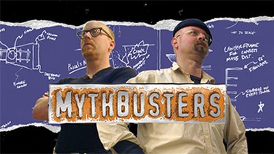 MythBusters title screen from 2003–2006