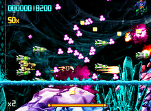 Neo Geo version screenshot. NEOGEO Razion.png