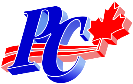 Progressive Conservative Party logo during the election. Parti PC Party Canada 1993.svg