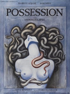 <i>Possession</i> (1981 film) 1981 French cult horror film directed by Andrzej Żuławski
