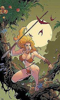 Shanna the She-Devil fictional jungle adventuress in Marvel Comics