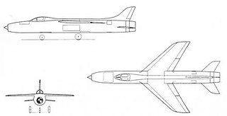 <span class="mw-page-title-main">Supermarine Type 553</span> British supersonic fighter aircraft project