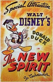 <i>The New Spirit</i> 1942 Donald Duck cartoon