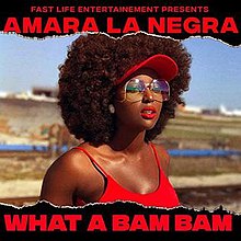 Amara La Negra What A Bam Bam (ресми мұқаба) .jpg