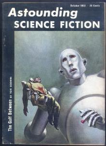 Astounding Science Fiction cover, October 1953