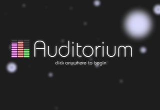 <i>Auditorium</i> (video game) 2008 video game