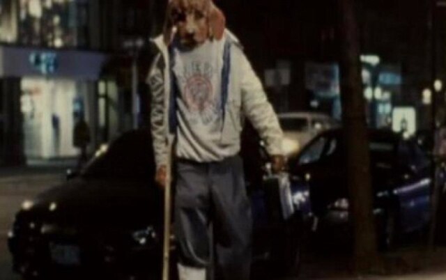 The protagonist Charles in the music video for "Da Funk"