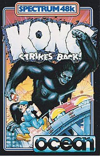 <i>Kong Strikes Back!</i> 1984 video game