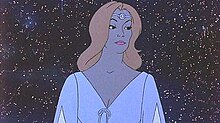 Galadriel in Ralph Bakshi's animated version of The Lord of the Rings