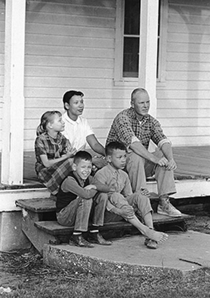 Mildred and Richard Loving helped end laws prohibiting interracial marriage in the United States in 1967.