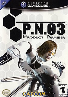 <i>P.N.03</i> 2003 science-fiction third-person shooter video game developed by Capcom
