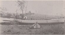 Bell Bird being built at Johnsonville The Bell Bird under construction at Johnsonville.jpg