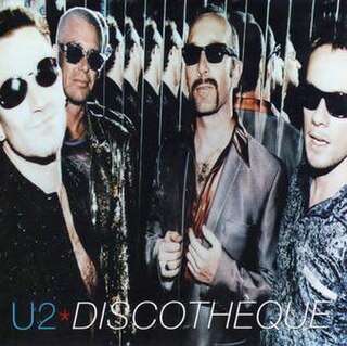 Discothèque (song) 1997 single by U2