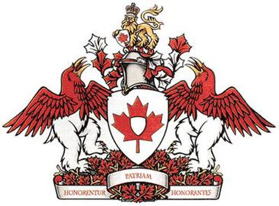 Armorial achievement of the Canadian Heraldic Authority