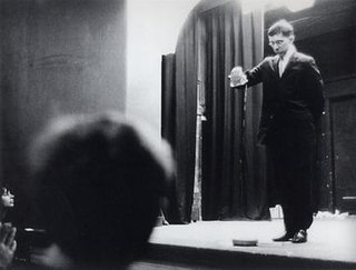 Brecht's Drip Music, performed by George Maciunas, Amsterdam, 1963 DripPiece-Maciunas.jpg