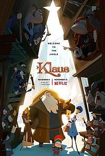 <i>Klaus</i> (film) 2019 animated Christmas film