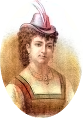 Portrait de jeune femme blanche dans un chapeau désinvolte