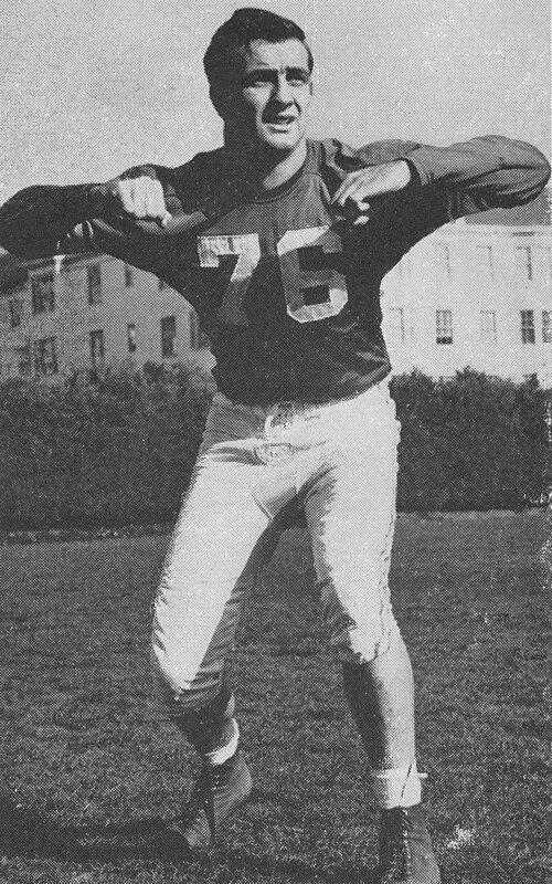 Marchetti during his junior year at USF, 1950.