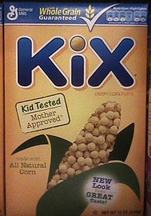 Distressed Vintage Style KiX - Kids love Kix for what Kix has got. Moms  love Kix for what Kix has not - Cereal Box - T-Shirt