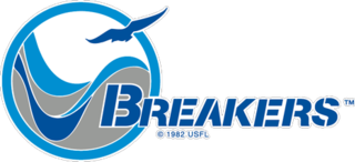 <span class="mw-page-title-main">Portland Breakers</span> Former American football team based out of New Orleans, Louisiana and Portland, Oregon