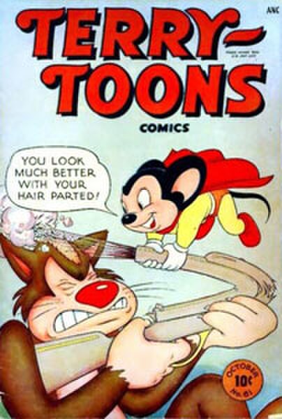 Terry-Toons Comics #61 (Oct. 1947). Cover artist unknown.